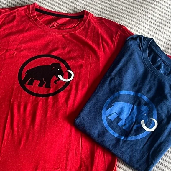 TWO Mammut Short Sleeve Tees - Picture 1 of 7